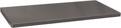 Durham - Gray, Steel, Cabinet Shelf - 35-1/2" Wide x 21-3/8" Deep x 3" High Body - Industrial Tool & Supply