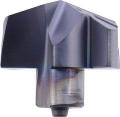 Iscar - Series ICP, 19.2mm Diam Grade IC908 140° Replaceable Drill Tip - Carbide, TiAlN Finish, 19 Seat Size - Industrial Tool & Supply