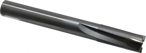 Made in USA - 9/16" Diam, 1/2" Shank, Diam, 3 Flutes, Straight Shank, Interchangeable Pilot Counterbore - Industrial Tool & Supply