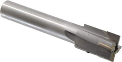 Made in USA - 1-3/8" Diam, 1" Shank, Diam, 4 Flutes, Straight Shank, Interchangeable Pilot Counterbore - 6-5/8" OAL, Bright Finish, Carbide-Tipped - Industrial Tool & Supply