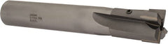 Made in USA - 1-7/16" Diam, 1-1/4" Shank, Diam, 4 Flutes, Straight Shank, Interchangeable Pilot Counterbore - Industrial Tool & Supply