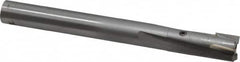 Made in USA - 1/2" Diam, 7/16" Shank, Diam, 3 Flutes, Straight Shank, Interchangeable Pilot Counterbore - Industrial Tool & Supply