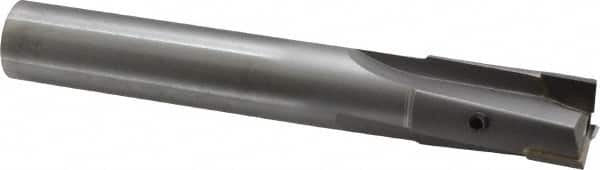 Made in USA - 7/8" Diam, 3/4" Shank, Diam, 3 Flutes, Straight Shank, Interchangeable Pilot Counterbore - Industrial Tool & Supply