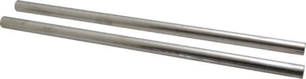 Made in USA - 1/2 Inch x 12 Inch Stainless Steel Round Tube - 0.444 Inch Inside Diameter, 0.028 Inch Wall Thickness, Type 304 - Industrial Tool & Supply