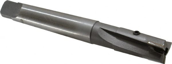 Made in USA - 3/4" Diam, 3 Flutes, Morse Taper Shank, Interchangeable Pilot Counterbore - Industrial Tool & Supply