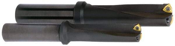 Kyocera - 2.91" Max Drill Depth, 3xD, 31/32" Diam, Indexable Insert Drill - 2 Inserts, 1" Shank Diam, Whistle Notch Shank - Industrial Tool & Supply