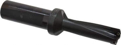 Kyocera - 1.87" Max Drill Depth, 3xD, 5/8" Diam, Indexable Insert Drill - 2 Inserts, 3/4" Shank Diam, Whistle Notch Shank - Industrial Tool & Supply