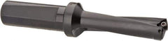 Kyocera - 2.06" Max Drill Depth, 3xD, 11/16" Diam, Indexable Insert Drill - 2 Inserts, 3/4" Shank Diam, Whistle Notch Shank - Industrial Tool & Supply