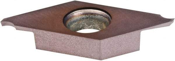 Kennametal - A28 CR KCU25 Grade, 0.315" Cutting Width, Carbide Cutoff Insert - Neutral Lead Angle, 0.016" Cnr Rad, AlTiN Coated - Industrial Tool & Supply