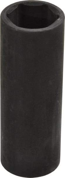 Blackhawk by Proto - 1/2" Drive 21mm Deep Impact Socket - 6 Points, 3-5/16" OAL - Industrial Tool & Supply