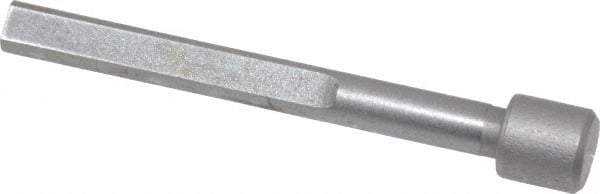 Made in USA - 1/4" Head Diam, 5/32" Shank Diam, Counterbore Pilot - Bright Finish, Carbon Steel - Industrial Tool & Supply
