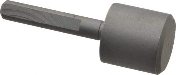 Made in USA - 3/4" Head Diam, 1/4" Shank Diam, Counterbore Pilot - Bright Finish, Carbon Steel - Industrial Tool & Supply