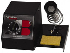 American Beauty - 120 Volt, 20 to 60 Watt, Voltage Control Station - Includes Coil Holding Stand - Exact Industrial Supply