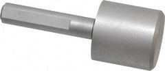 Made in USA - 1-1/16" Head Diam, 3/8" Shank Diam, Counterbore Pilot - Bright Finish, Carbon Steel - Industrial Tool & Supply