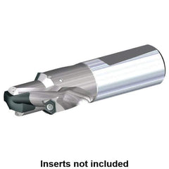 Kennametal - 22.01 to 24mm Diam, 1xD, 24mm Max Depth, 63/64" Shank Diam, 122.55mm OAL, Replaceable Tip Drill - KSEM2201, TPGX 1303ZPR Insert, 4 Seat Size, KSEM Toolholder, Series KSEM Chamfer - Industrial Tool & Supply