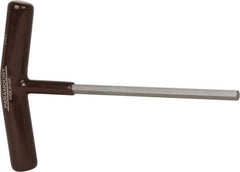 Paramount - 7/32" Hex, T-Handle Cushion Grip, Hex Key - 6" OAL, Steel, Inch System of Measurement - Industrial Tool & Supply