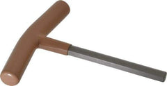Paramount - 10mm Hex, T-Handle Cushion Grip, Hex Key - 6" OAL, Steel, Metric System of Measurement - Industrial Tool & Supply