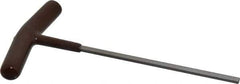 Paramount - 5/32" Hex, T-Handle Cushion Grip, Hex Key - 6" OAL, Steel, Inch System of Measurement - Industrial Tool & Supply