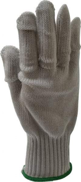 PRO-SAFE - Size XL (10), ANSI Cut Lvl A6, Abrasion Lvl 3, Composite of Cut-Resistant Fibers Cut Resistant Gloves - 10" Long, Knit Wrist, White, Ambidextrous - Industrial Tool & Supply