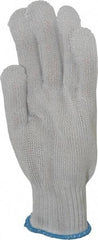PRO-SAFE - Size L (9), ANSI Cut Lvl A6, Abrasion Lvl 3, Composite of Cut-Resistant Fibers Cut Resistant Gloves - 10" Long, Knit Wrist, White, Ambidextrous - Industrial Tool & Supply