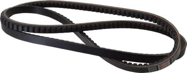 Browning - Section BX, 21/32" Wide, 68" Outside Length, Gripnotch V-Belt - Rubber Compound, Gripnotch, No. BX65 - Industrial Tool & Supply