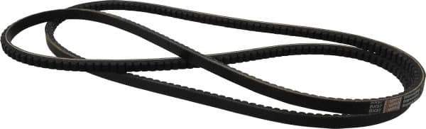 Browning - Section BX, 21/32" Wide, 100" Outside Length, Gripnotch V-Belt - Rubber Compound, Gripnotch, No. BX97 - Industrial Tool & Supply