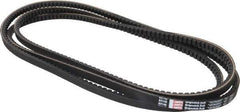 Browning - Section BX, 21/32" Wide, 143" Outside Length, Gripnotch V-Belt - Rubber Compound, Gripnotch, No. BX140 - Industrial Tool & Supply