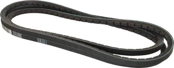 Browning - Section 5VX, 5/8" Wide, 125" Outside Length, Gripnotch V-Belt - Rubber Compound, 358 Gripnotch, No. 5VX1250 - Industrial Tool & Supply