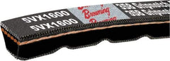 Browning - Section 5VX, 5/8" Wide, 200" Outside Length, Gripnotch V-Belt - Rubber Compound, 358 Gripnotch, No. 5VX2000 - Industrial Tool & Supply