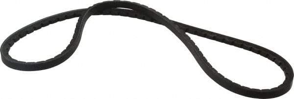 Browning - Section 3VX, 3/8" Wide, 38" Outside Length, Gripnotch V-Belt - Rubber Compound, 358 Gripnotch, No. 3VX375 - Industrial Tool & Supply