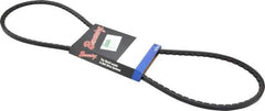 Browning - Section 3VX, 3/8" Wide, 50" Outside Length, Gripnotch V-Belt - Rubber Compound, 358 Gripnotch, No. 3VX500 - Industrial Tool & Supply