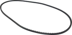 Browning - Section 3VX, 3/8" Wide, 53" Outside Length, Gripnotch V-Belt - Rubber Compound, 358 Gripnotch, No. 3VX530 - Industrial Tool & Supply