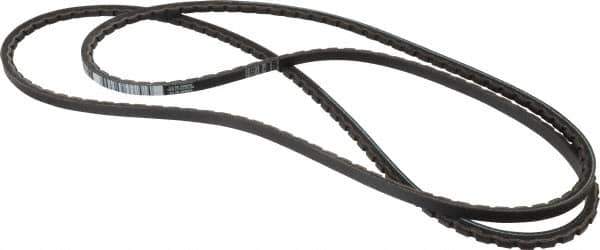 Browning - Section 3VX, 3/8" Wide, 80" Outside Length, Gripnotch V-Belt - Rubber Compound, 358 Gripnotch, No. 3VX800 - Industrial Tool & Supply
