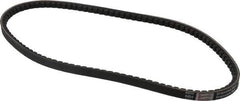 Browning - Section AX, 1/2" Wide, 36" Outside Length, Gripnotch V-Belt - Rubber Compound, Gripnotch, No. AX34 - Industrial Tool & Supply