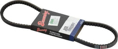 Browning - Section AX, 1/2" Wide, 37" Outside Length, Gripnotch V-Belt - Rubber Compound, Gripnotch, No. AX35 - Industrial Tool & Supply