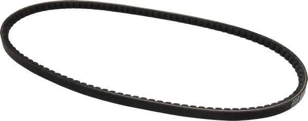 Browning - Section AX, 1/2" Wide, 38" Outside Length, Gripnotch V-Belt - Rubber Compound, Gripnotch, No. AX36 - Industrial Tool & Supply