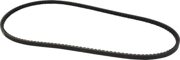 Browning - Section AX, 1/2" Wide, 48" Outside Length, Gripnotch V-Belt - Rubber Compound, Gripnotch, No. AX46 - Industrial Tool & Supply