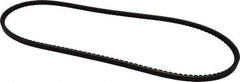 Browning - Section AX, 1/2" Wide, 50" Outside Length, Gripnotch V-Belt - Rubber Compound, Gripnotch, No. AX48 - Industrial Tool & Supply