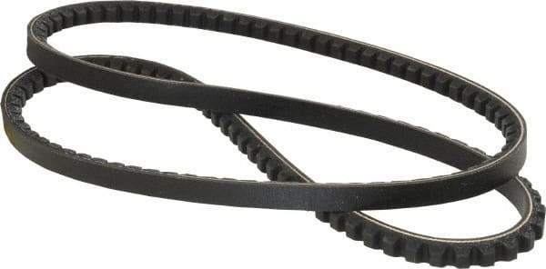 Browning - Section AX, 1/2" Wide, 53" Outside Length, Gripnotch V-Belt - Rubber Compound, Gripnotch, No. AX51 - Industrial Tool & Supply