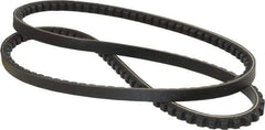 Browning - Section AX, 1/2" Wide, 53" Outside Length, Gripnotch V-Belt - Rubber Compound, Gripnotch, No. AX51 - Industrial Tool & Supply