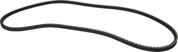 Browning - Section AX, 1/2" Wide, 55" Outside Length, Gripnotch V-Belt - Rubber Compound, Gripnotch, No. AX53 - Industrial Tool & Supply