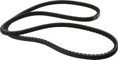 Browning - Section AX, 1/2" Wide, 58" Outside Length, Gripnotch V-Belt - Rubber Compound, Gripnotch, No. AX56 - Industrial Tool & Supply