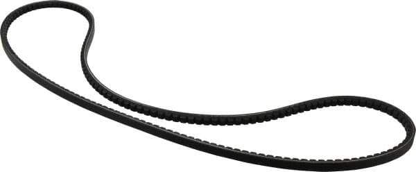 Browning - Section AX, 1/2" Wide, 62" Outside Length, Gripnotch V-Belt - Rubber Compound, Gripnotch, No. AX60 - Industrial Tool & Supply