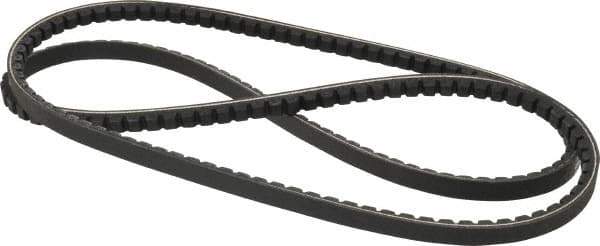 Browning - Section AX, 1/2" Wide, 66" Outside Length, Gripnotch V-Belt - Rubber Compound, Gripnotch, No. AX64 - Industrial Tool & Supply