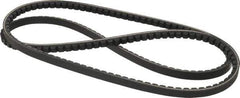 Browning - Section AX, 1/2" Wide, 66" Outside Length, Gripnotch V-Belt - Rubber Compound, Gripnotch, No. AX64 - Industrial Tool & Supply