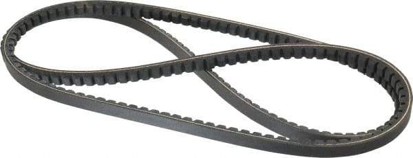 Browning - Section AX, 1/2" Wide, 68" Outside Length, Gripnotch V-Belt - Rubber Compound, Gripnotch, No. AX66 - Industrial Tool & Supply