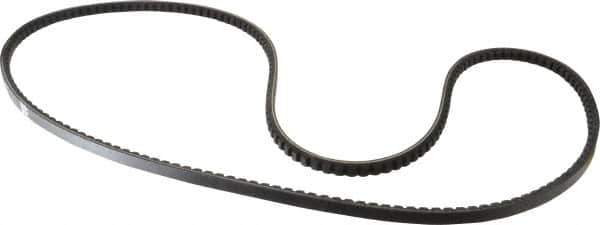Browning - Section AX, 1/2" Wide, 70" Outside Length, Gripnotch V-Belt - Rubber Compound, Gripnotch, No. AX68 - Industrial Tool & Supply