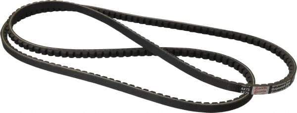 Browning - Section AX, 1/2" Wide, 77" Outside Length, Gripnotch V-Belt - Rubber Compound, Gripnotch, No. AX75 - Industrial Tool & Supply