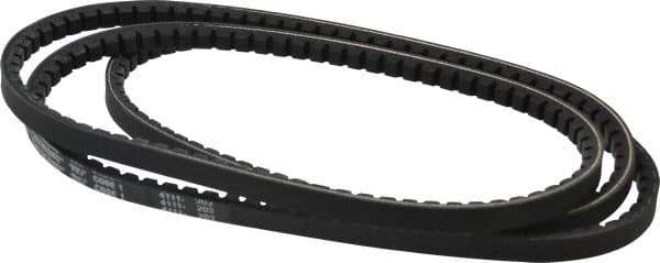 Browning - Section AX, 1/2" Wide, 80" Outside Length, Gripnotch V-Belt - Rubber Compound, Gripnotch, No. AX78 - Industrial Tool & Supply