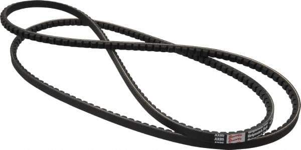 Browning - Section AX, 1/2" Wide, 87" Outside Length, Gripnotch V-Belt - Rubber Compound, Gripnotch, No. AX85 - Industrial Tool & Supply